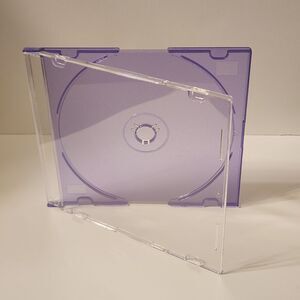10 for 10 Slim Jewel Cases dvd / cd Purple